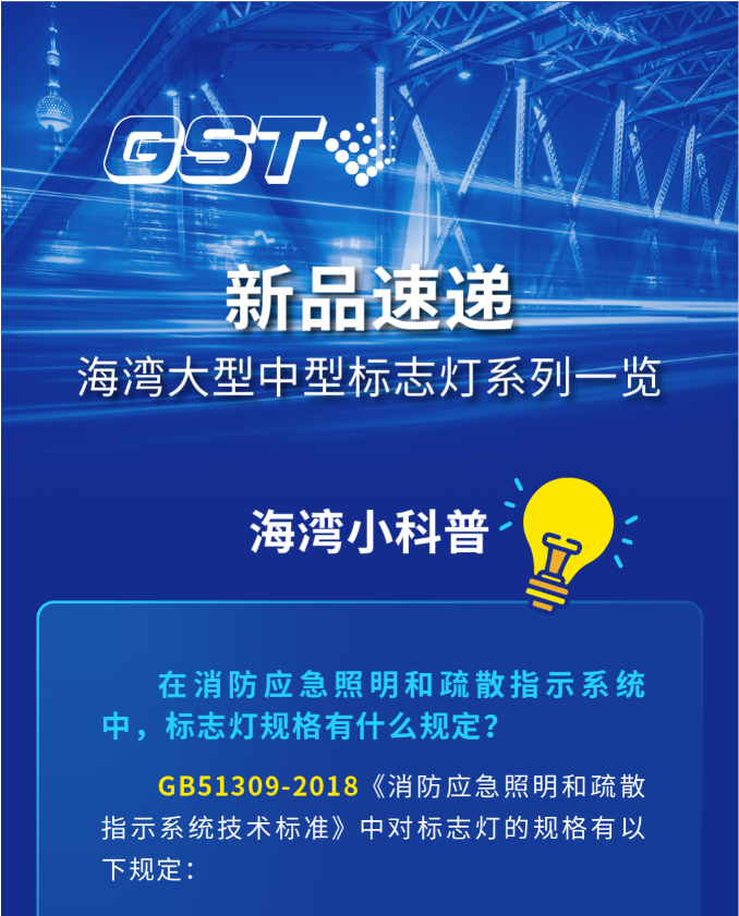 海灣大型中型標(biāo)志燈系列燈具科普